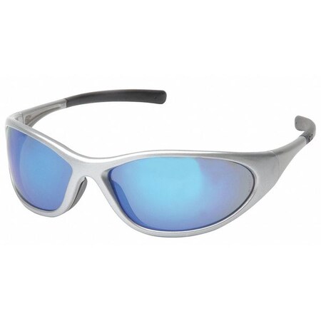 Pyramex Zone II- Black Frame, Indoor/Outdoor lens, Ice Blue Mirror Scratch-Resistant SB3365E