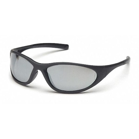 Pyramex Zone II, Safety Glasses, Scratch-Resistant, Mirror Lens, Black Frame, Full-Frame SB3370E