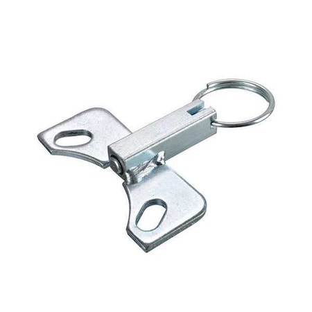Zoro Select Cstr Swivel Lock, Total Lock, Steel P-DL21-14