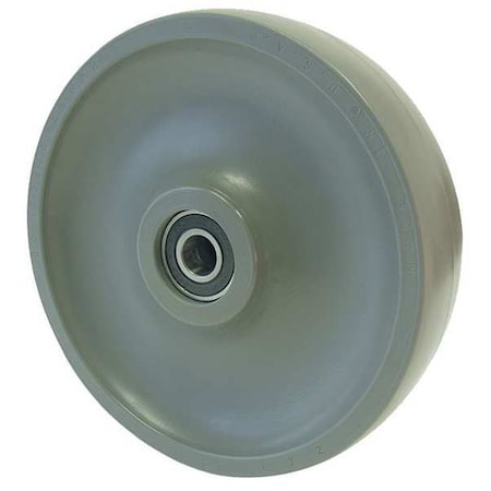 Zoro Select Caster Wheel, Elastomer, 5 in. Dia., 1200lb GTB-0520-08