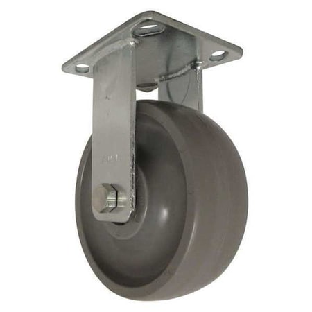 Rwm Rigid Plate Caster, Nylon, 6 in., 1500 lb. 65-GTB-0620-R