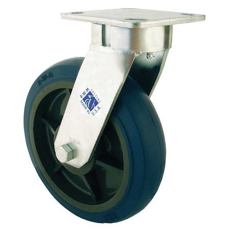 RWM Kingpinless Swivel Plate Caster, 1230 lb. 65-UIR-0620-S