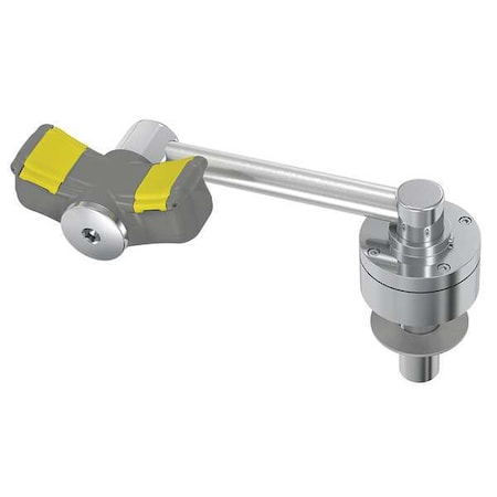 Bradley Plumbed Eyewash, Counter Mount, Plumbed, 2 11/12 in H., 7 1/4 in W S19274C