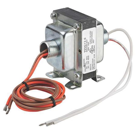Johnson Controls Class 2 Transformer, 40 VA, Not Rated, 24V AC, 24V AC Y65G13-0
