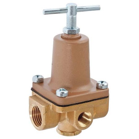 Watts Pressure Regulator, 1/4", FNPT x FNPT LF263A 50-175