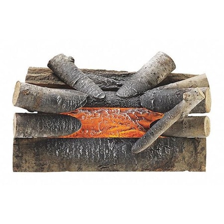 Pleasant Hearth Crackling Log, Electric L-20W