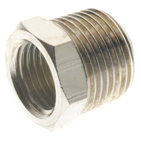 Aignep Usa Reducing Pipe Coupling, 3/4 M x 1/2 F, PK5 2080-3/4-1/2