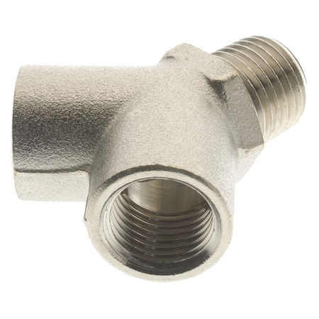 Aignep Usa Push to Y Connector, 1/8 F x 1/8 M, PK5 6000-1/8