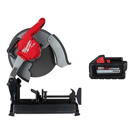 Milwaukee Tool Abrasive Cutoff and Battery 2990-20, 48-11-1865