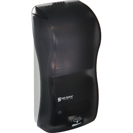 San Jamar Soap/Sanitizer/Lotion Disp, BLK, 900 mL SH900TBKGR