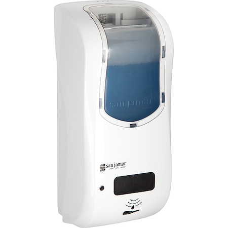 San Jamar Rely Hybrid Foam Soap, Summit White Clr SHF970WHCL