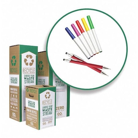 Zero Waste Box Pens, Pencils and Markers Box, M CS-111- M