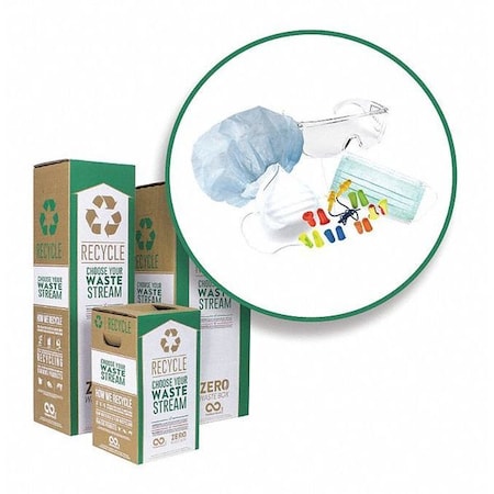 Zero Waste Box Safety Equipment and PPE Box, L CS58-L