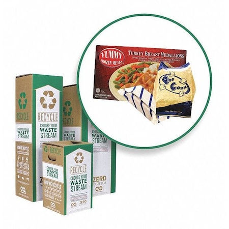 Zero Waste Box Laminated Paper Packaging Box, L CS27-L