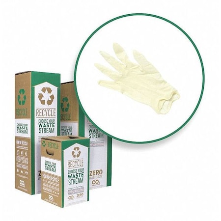 Zero Waste Box Latex Gloves Box, S CS124-S