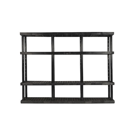 Spc Industrial Dura-Shelf, Adjustable, 16 x 96, 72" H AS9616X4