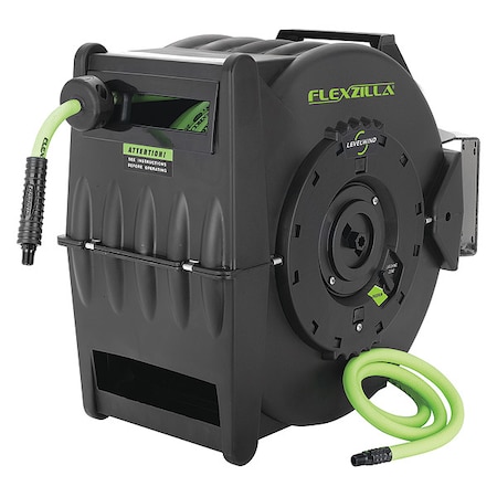 Flexzilla Retractable Air Hose Reel, 3/8" x 50 ft., 300 psi L8305FZ