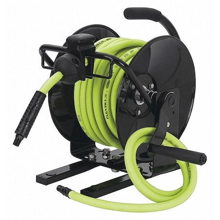 Flexzilla Portable Manual Air Hose Reel, 3/8" x 50 ft., 300 psi L8651FZ