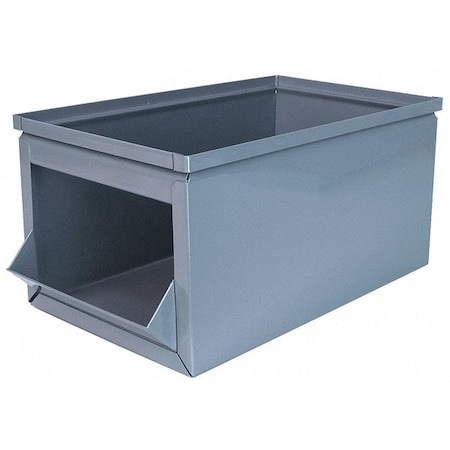 Stackbin Storage Bin, Steel, 12 in W 1-802