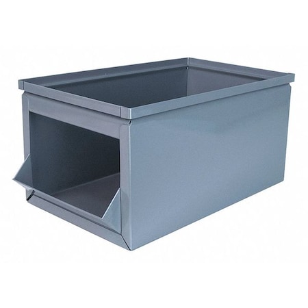 Stackbin Storage Bin, Steel, 10 in W 1-805