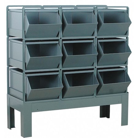 Stackbin Stackrack, Unit, No. 4, Stackbins 1-49BCU-3