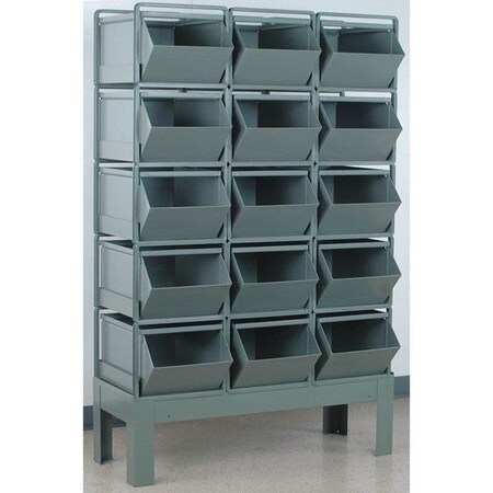 Stackbin Stackrack, Unit, No. 5, Stackbins 1-515BCU-3