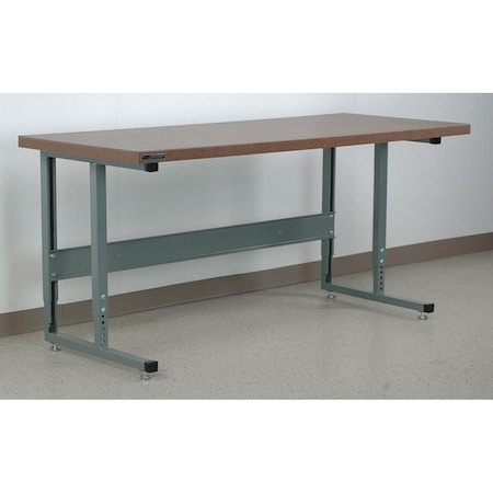 Stackbin Bolted Workbenches, 72" W, Adjustable Height, 1000 lb. H7236-2011