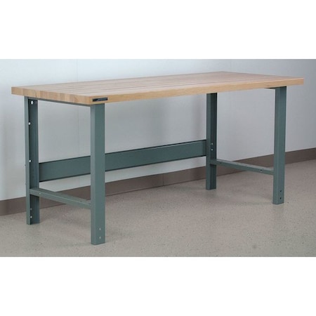 STACKBIN Workbenches, 48" W, 34" Height, 3500 lb., Pedestal M4830-3500