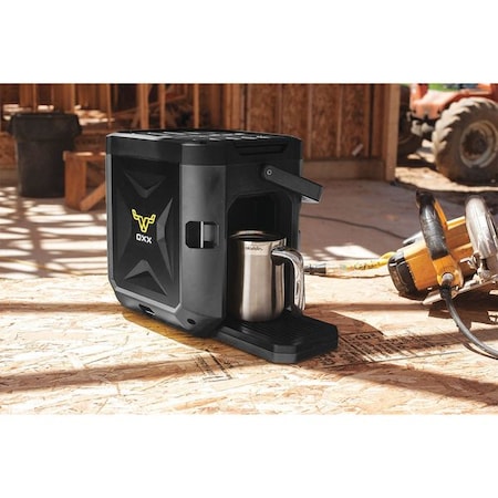 Oxx Jobsite Coffee Maker, Black CBK250B | Zoro