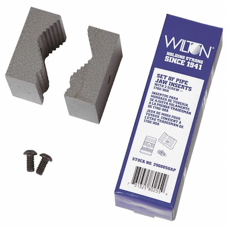 Wilton Pipe Jaws, Steel, PK2 2908050AP
