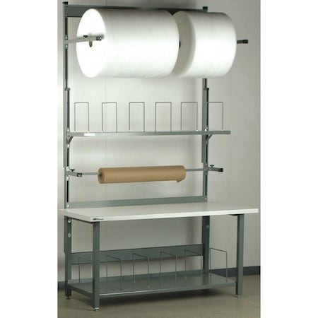 Stackbin Double Deck Packing Work Bench, 72" W, 1000 lb. 4-6XPACK10