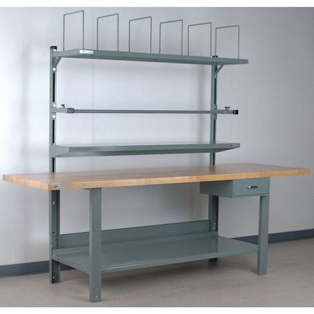 Stackbin Packing Work Bench, 96" W, 1000 lb. 4-8PACK-8M