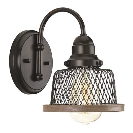 Progress Lighting Tilley One-Light Bath/Vanity, Color: Brown P300042-020