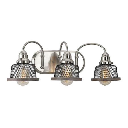 Progress Lighting Tilley Three-Light Bath/Vanity, Color: Gray P300044-009