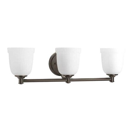 Progress Lighting Topsail Three-Light Bath/Vanity, Color: Brown P300059-020