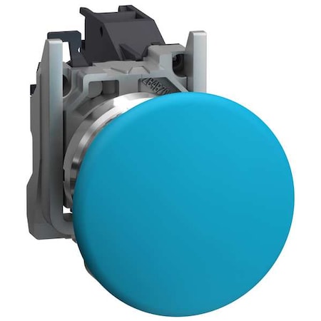 Schneider Electric Push Button Operator, Mushroom Head, Momentary Action, Not Applicable Release, Non-Illuminated XB4BC61GEX