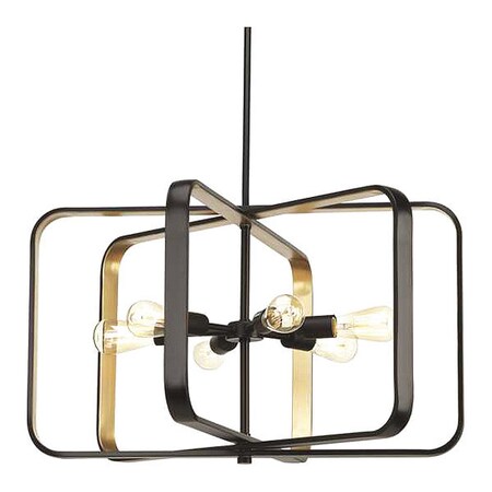 Progress Lighting Centre Six-Light Pendant P500112-020