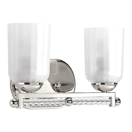 Progress Lighting Carlyn Two-Light Bath, Color: Gray P300101-104