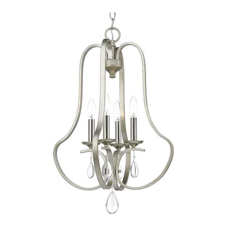 Progress Lighting Anjoux Four-Light Pendant, Color: Gray P500099-134