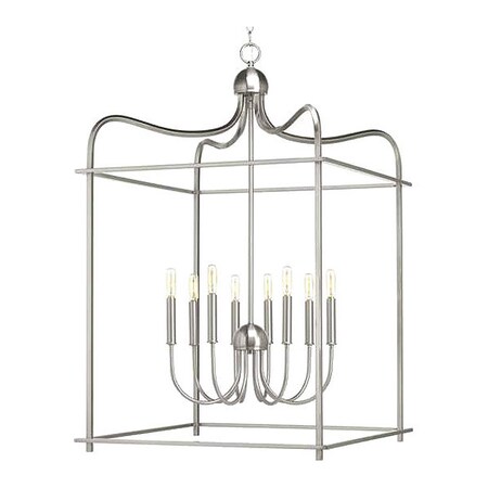 Progress Lighting Assembly Hall Eight-Light Pendant P500097-009