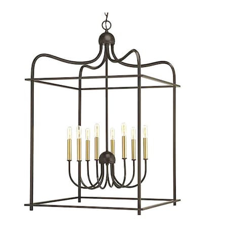 Progress Lighting Assembly Hall Eight-Light Pendant P500097-020