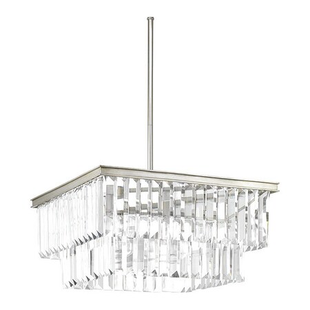 Progress Lighting Glimmer Four-Light Pendant, Color: Gray P500109-134