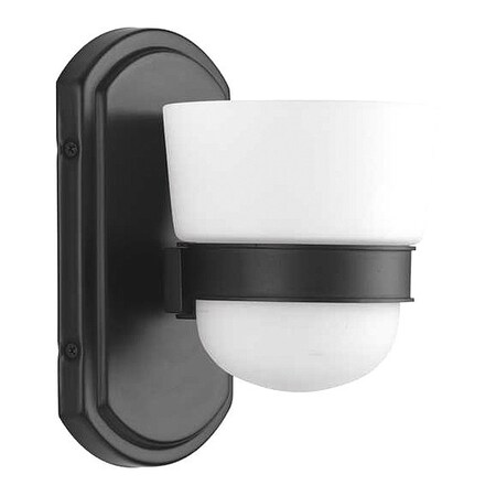 Progress Lighting Index One-Light Bath, Color: Black P300076-031