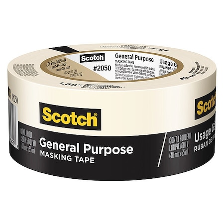 Scotch Green Mskg Tp for PrfrmncPntng 2050, PK24, 1.88 in W x 60.1 yd L, 24 PK 2050-48MP