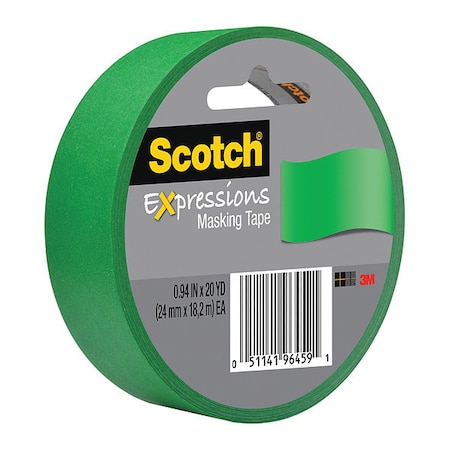 Scotch Expressions Masking Tape, 3437-PGR-E, PK36 3437-PGR-ESF