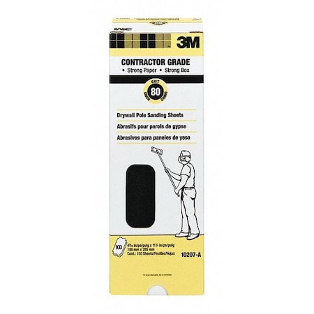 3M Paper Drywall Sheet, 4-3/16", PK1000 10207