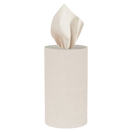 Brawny Disposable Towels, White, Paper, PK8 29337