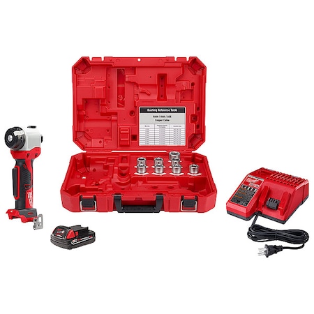 Milwaukee Tool M18 Cable Stripper Kit for Cu & Al RHW / RHH / USE 2935X-21