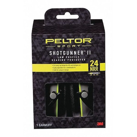 3M Peltor Sport Shotgunner II Low-Profile Hea, PK6 97040-PEL-6C