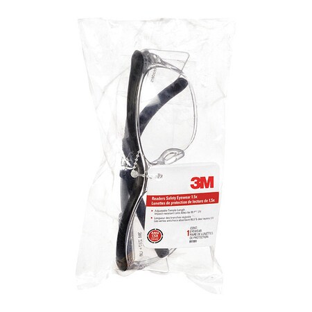 3M Readers Safety Glasses, 91191-00002, 5PK 91191-00002